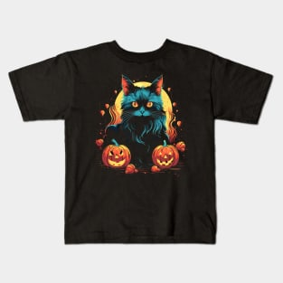 Turkish Angora Halloween Kids T-Shirt